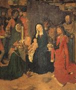 Gerard David The Adoration of the Magi oil painting artist